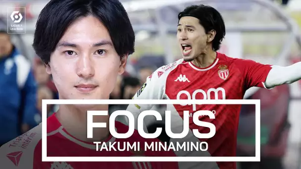 Le Japonais de l'AS Monaco a tout tenté... Cela n'aura pas suffi | Caméra isolée sur Takumi Minamino