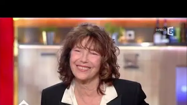 Jane Birkin au dîner - C à Vous - 01/11/2017