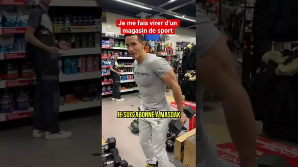 Je me fais virer d’un magasin de sport.. 😭