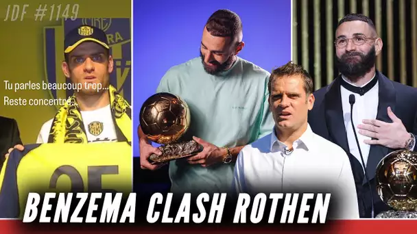 BENZEMA clash ROTHEN, qui lui lance un défi. BALLON D'Or : le détail des votes...