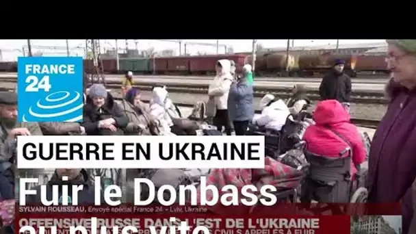 Guerre en Ukraine : Kiev appelle les civils à fuir "avant qu'il ne soit trop tard" • FRANCE 24