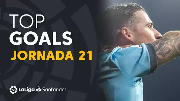 Todos los goles de la jornada 21 de LaLiga Santander 2021/2022