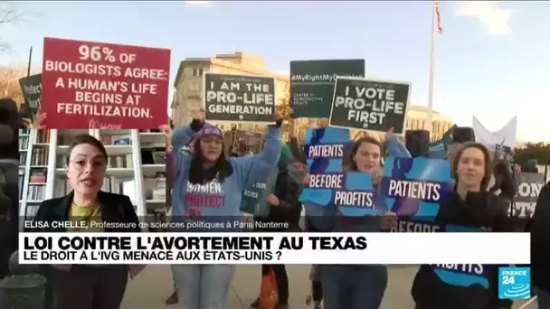 Loi contre l'avortement au Texas : le droit à l'IVG menacé aux Etats-Unis ? • FRANCE 24
