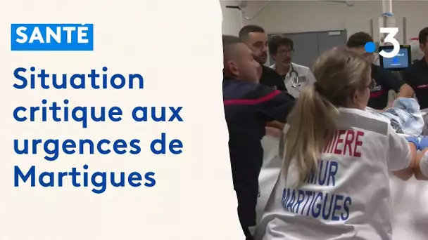 Les médecins dénoncent une situation extrêmement tendue aux urgences de l'hôpital de Martigues