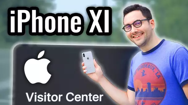 Je recherche l'iPhone XI chez Apple Park !