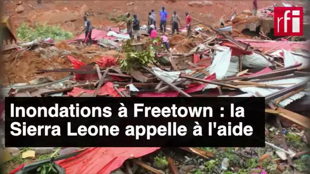 Inondations à Freetown : la Sierra Leone appelle à l'aide
