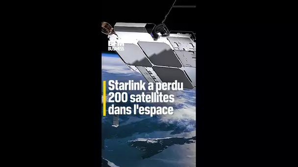 Starlink a perdu 200 satellites dans l'espace