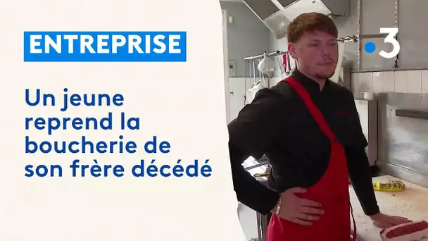 Un jeune reprend la boucherie de son frère décédé à Dissay dans la Vienne