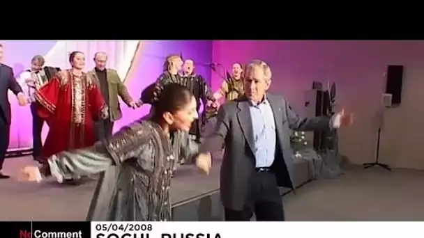 Quand Vladimir Poutine dansait avec George Bush