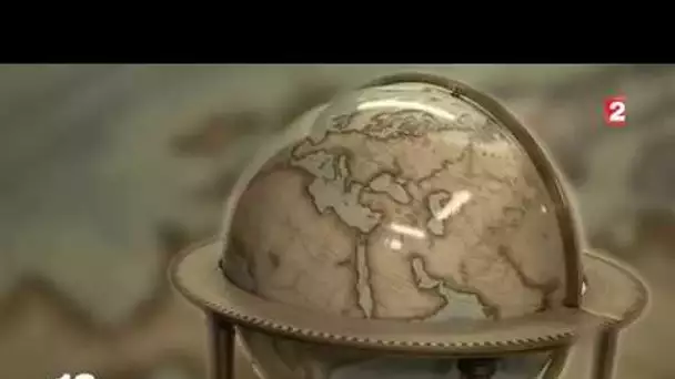 Des globes terrestres réalisés à la main