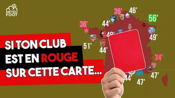 🟨🟥 Si le NOMBRE près de ton CLUB est en ROUGE sur cette CARTE, c'est que...