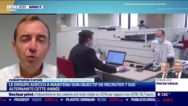 Christophe Catoir (Adecco France): Près de 700 000 jeunes entrent sur le marché du travail