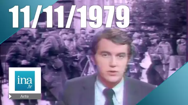 20h Antenne 2 du 11 novembre 1979 - Cérémonie du 11/09 | Archive INA