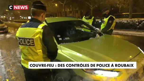 Couvre-feu : des contrôles de police à Roubaix