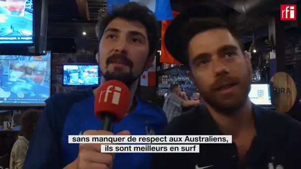 France-Australie: des supporters français en état de stress #Cdm2018 #FRAAUS
