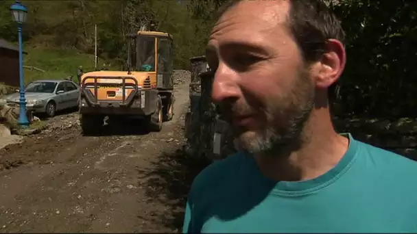 Hautes-Pyrénées : 3 jours après le déluge, les habitants de Gaillagos réparent les dégâts