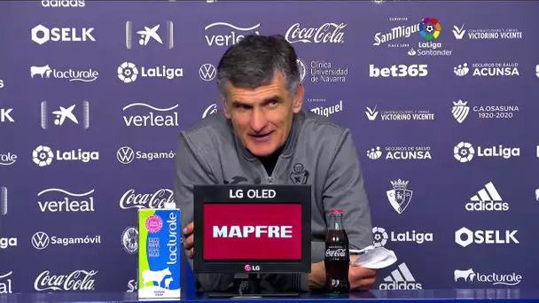 Rueda de prensa CA Osasuna vs SD Eibar