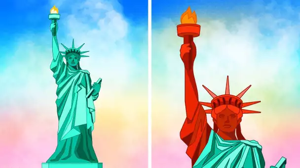 La Statue de la Liberté n'a Pas Toujours Été Verte