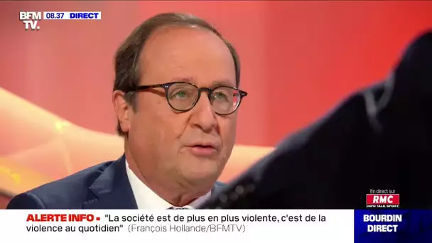 "Il faut faire respecter l'autorité" clame François Hollande