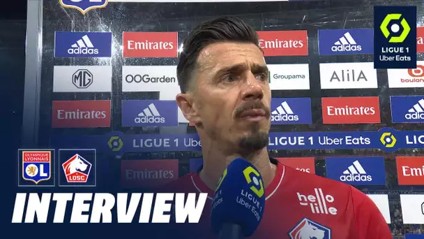 Interview de fin de match : OLYMPIQUE LYONNAIS - LOSC LILLE (1-0)  / 2022/2023