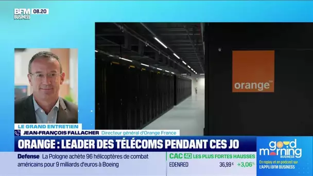 Jean-François Fallacher (Orange France) : Orange, leader des télécoms pendant ces JO