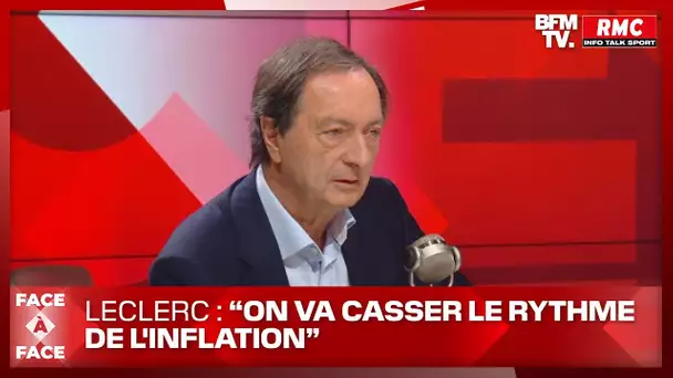Michel-Édouard Leclerc promet de "casser le rythme de l'inflation" pour 2024