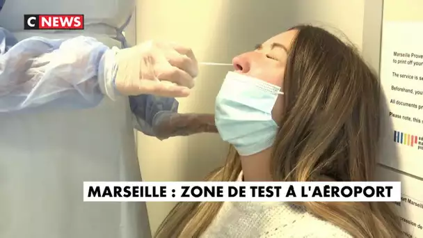 Coronavirus : des tests antigéniques proposés à l'aéroport Marseille-Provence