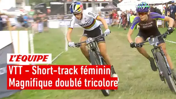 VTT - Short-track : Ferrand-Prévot devance Lecomte après un sprint haletant pour un doublé tricolore