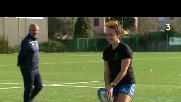 Var : Mathilde Boué du rugby au terrain de l'emploi