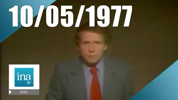 20h Antenne 2 du 10 mai 1977 - Appel à la grève générale | Archive INA