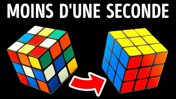 Vous pouvez résoudre le Rubik's Cube en moins de 3 secondes + d'autres faits intéressants