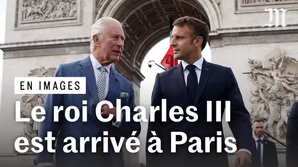 Les images de l’arrivée de Charles III et Camilla à Paris