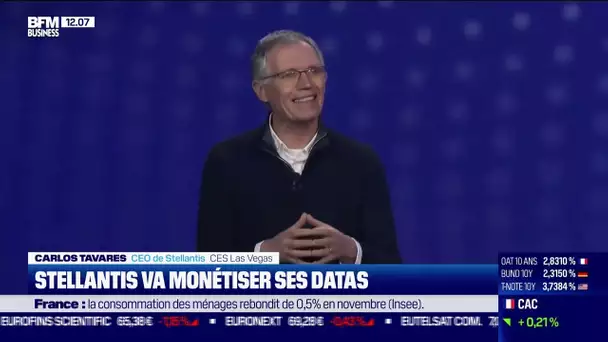 Stellantis mise gros sur la data avec sa nouvelle branche commerciale de service de données