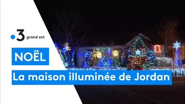 Noël : la maison illuminée de Jordan à Jarny