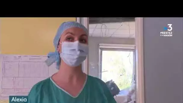 Infirmières de Saint-Grégoires volontaires dans les hôpitaux parisiens