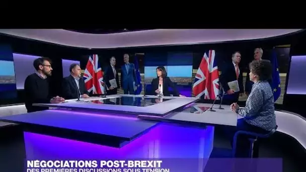 Négociations post-Brexit : des premières discussions sous tension