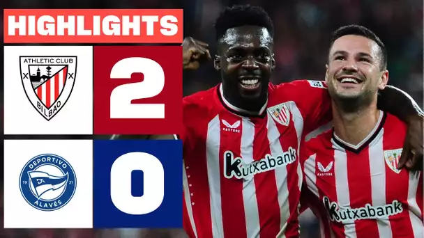 ATHLETIC CLUB 2 - 0 DEPORTIVO ALAVÉS | RESUMEN LALIGA EA SPORTS