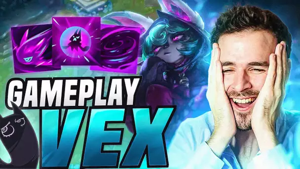 VEX, LE NEW CHAMPION QUI PEUT FEAR 3 x 5 PERSONNES, INSANE ! (LoL)