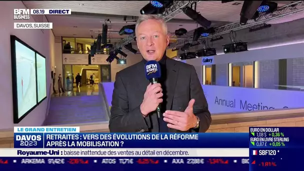 Bruno Le Maire (Ministre de l’Économie) : Vers des évolutions de la réforme après la mobilisation ?