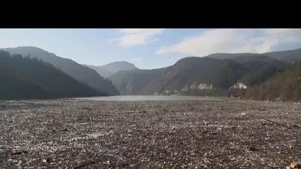 Une mer de déchets dans les Balkans