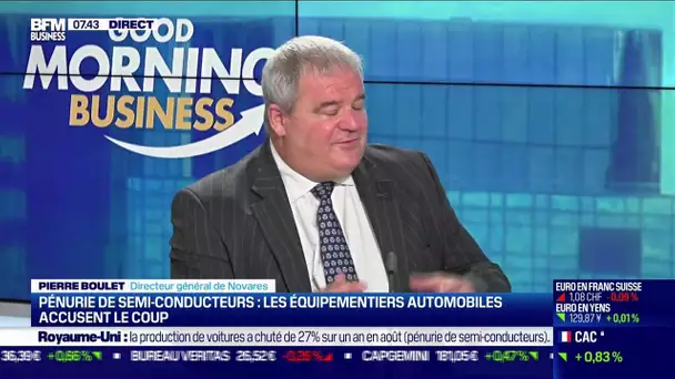 Pierre Boulet (Novares) : Pénuries de semi-conducteurs, les équipementiers accusent le coup