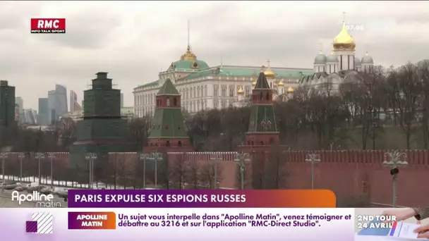 La France annonce l'expulsion de six espions russes