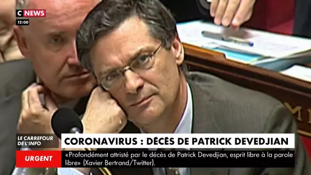 Coronavirus : l'ancien ministre Patrick Devedjian est décédé des suites du Covid-19