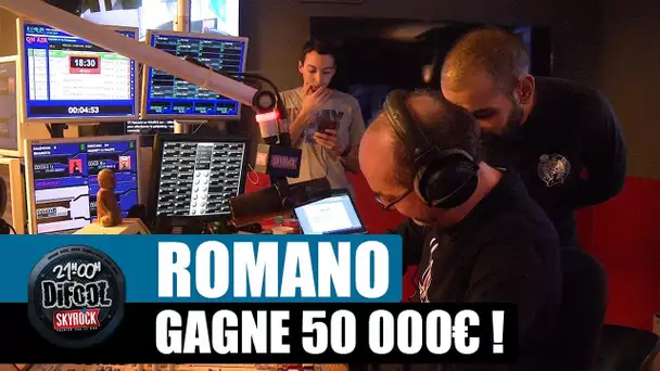 Romano gagne 50 000€ aux jeux à gratter ! #LaRadioLibreDeDifool