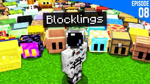 J'ai adopté 700 Blocklings pour qu'ils me suivent partout... | Minecraft Moddé S6 | Episode 08