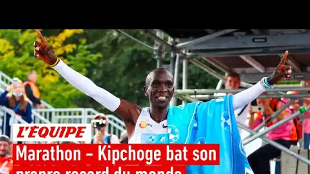 Nouveau record du monde du marathon : Le dernier kilomètre incroyable d'Eliud Kipchoge