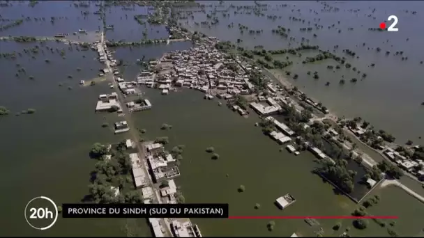 Document : Le Pakistan sous les eaux depuis un mois