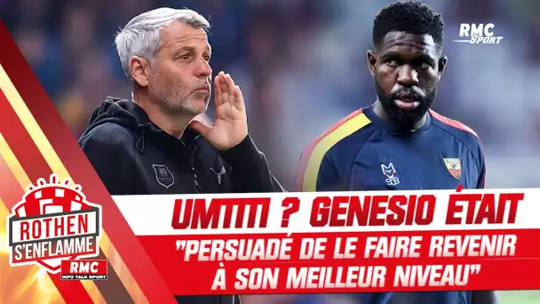 Rennes : "J'étais persuadé de ramener Umtiti à son meilleur niveau" juge Genesio