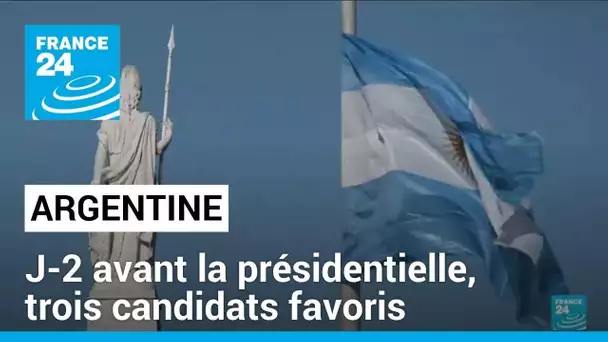 Présidentielle en Argentine : trois candidats favoris • FRANCE 24