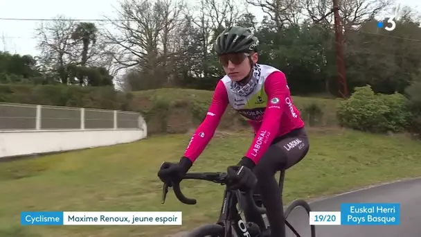 Pays basque : Maxime Renoux, jeune espoir du cyclisme